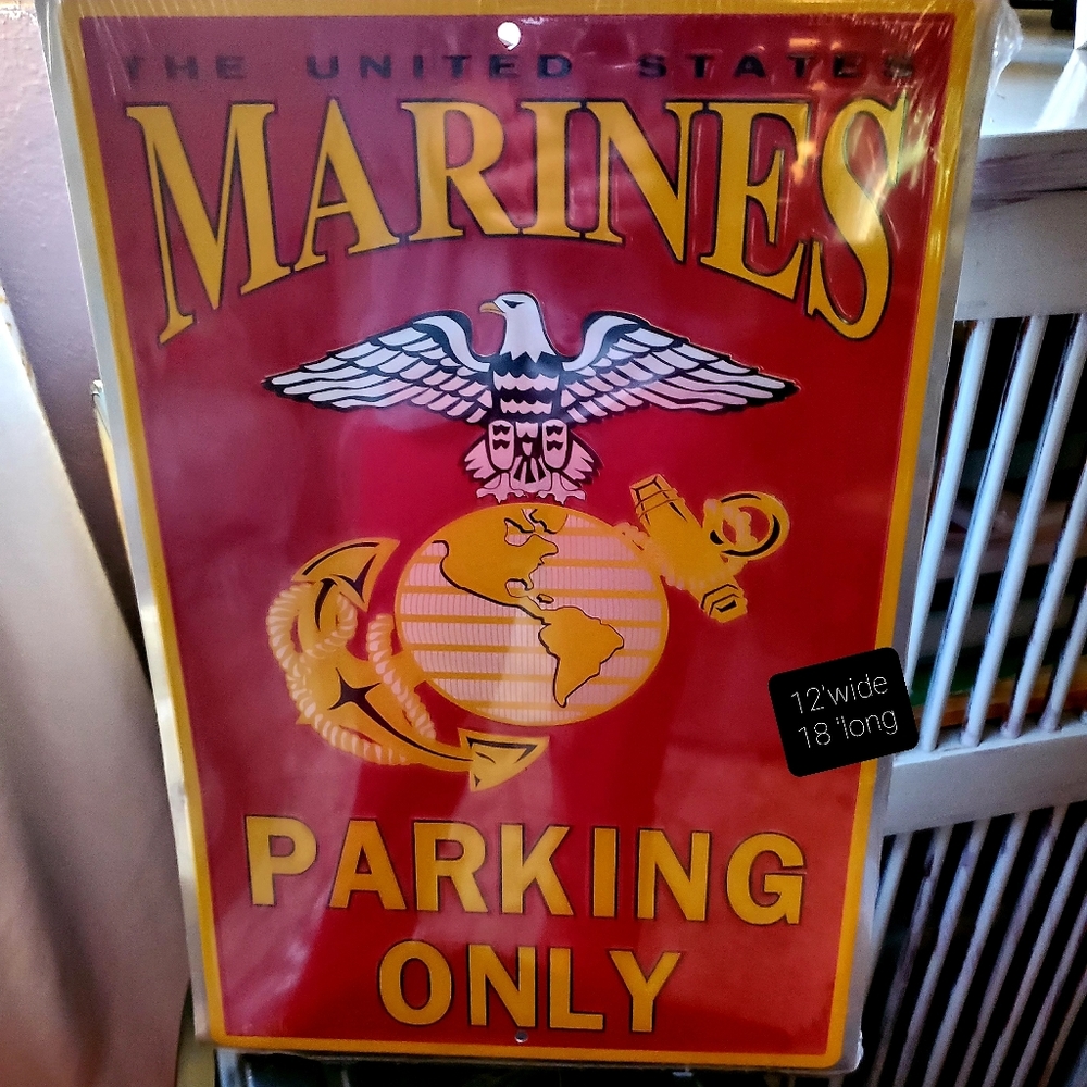 12×16 metal sign
